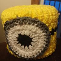 minion and evil minion toilet paper covers