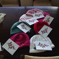 Cancer Council Beanies - Project by Lisa Crispin