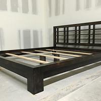 Usona style cal king bed - Project by Indistressed