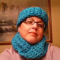 Turquoise Scarf Cowl