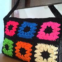 Granny square casual bag - Project by Farida Cahyaning Ati