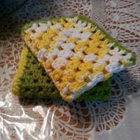 Springtime dishcloth