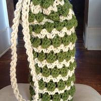 Crocheted Bottle Holder - Project by MsDebbieP