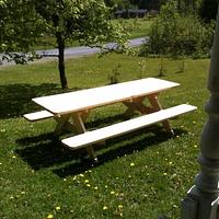 A Frame picnic table - Project by meow