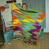Drew's Everything yarn Blanket