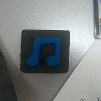 Musical Note Fridge Magnet  - Project by Bo Peep