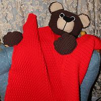 Teddy Bear Blanket Buddy