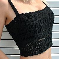 Casual Crochet Top - Project by janegreen