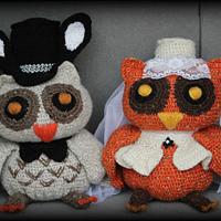 Bride & Groom Owls - Project by Mischka mOOn