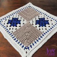 A Unique Granny Square Pattern for Allison – Squares and Miters - Project by JessieAtHome