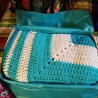 Baby Blanket Turquoise