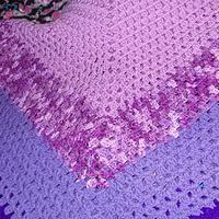 Purple Poncho I