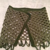 Green Shawl - Project by Noemi 