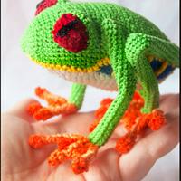 Crochet frog - La Calabaza de Jack - Project by La Calabaza de Jack