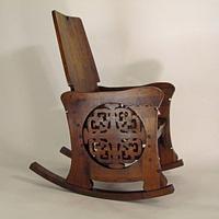 Rohlfs Inspired Rocking Chair