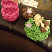 Easter egg surprise  - Project by Down Home Crochet