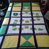 Twin sized bedspread  - Project by flamingfountain1