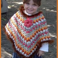 Autumn Crochet Poncho