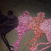 Reflective and mon reflective basic ear flap hats - Project by Keri