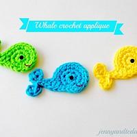 whale applique - Project by jane