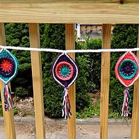 Retro Ornament Bunting - Project by JessieAtHome
