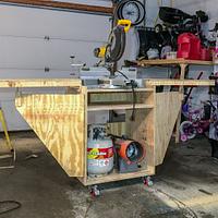 Collapsible Miter Saw Stand - Project by horstbc