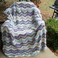 Fun and fuzzy afghan - Project by Erika