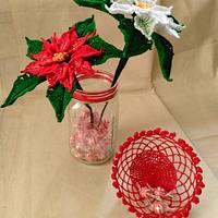 Crochet Poinsettias