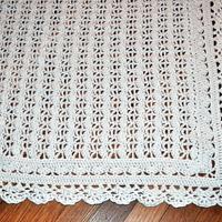 Heirloom Lace Baby Afghan