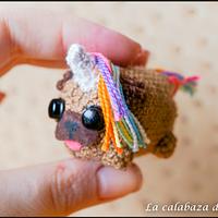 Pugnicorn Amigurumi - La Calabaza de Jack - Project by La Calabaza de Jack