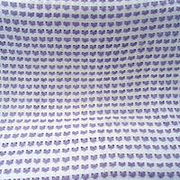 Heart Baby Blanket, Crochet Baby Blanket, Baby Shower Gift, White and Purple Baby Blanket