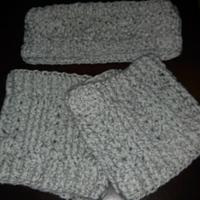 ear warmers and boot cuffs - Project by Cindy Amador