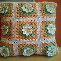 Pillow Cover - Granny Squares