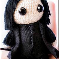 Severus Snape Amigurumi - Harry Potter - La Calabaza de Jack - Project by La Calabaza de Jack