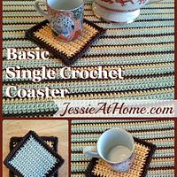 Basic Single Crochet Coaster
