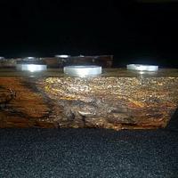 Rustic T-Light candle holders