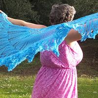Donna's Butterfly Wings - in Blue
