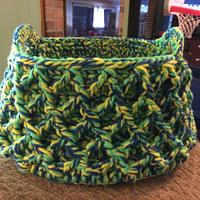 Lattice Basket - Project by CrochetFarmer