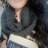 Simple Grey Cowl - Project by CharleeAnn