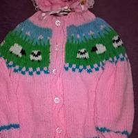 sheep jacket and hat - Project by mobilecrafts