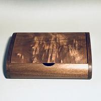 Small Walnut Box with Lift Lid - Project by Roger Gaborski