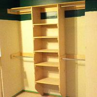 Closet Organizer - Project by Railway Junk Creations