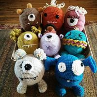 crocheted Monsters