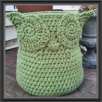 Owl Basket - Project by Alana Judah