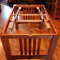 Turning a chest into a table