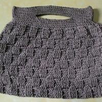 Basketweave handbag