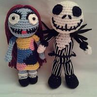 Nightmare Before Christmas - Jack, Sally, Zero