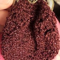 Burgundy coin purse