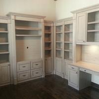 Home office built-ins