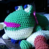 Bernie the frog - Project by Kristi